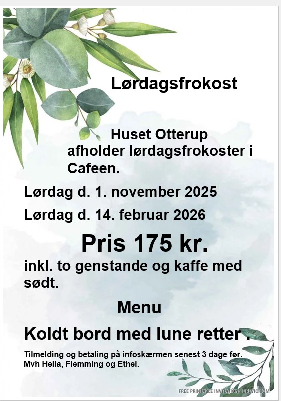Lørdagsfrokost
